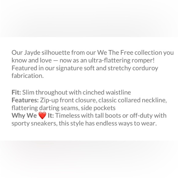 Women's Blue We The Free Jayde Cord Shortsuit - Picture 6 of 8